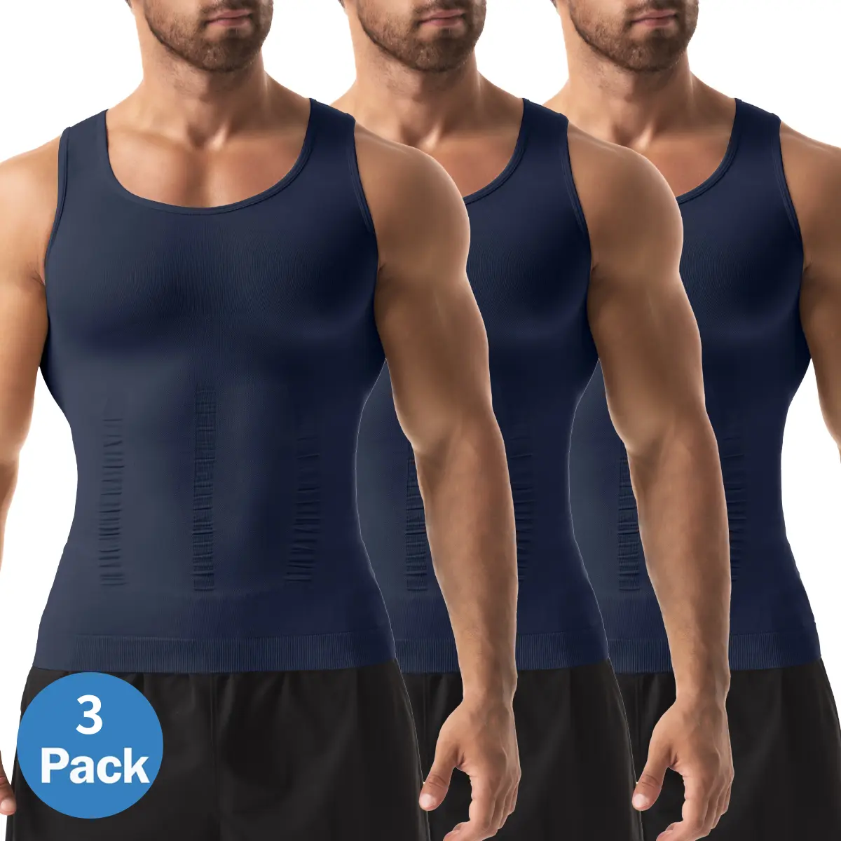 Navy Blue (3 Pack)
