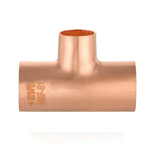 1" x 1" x 1/2" Copper Reducing Tee