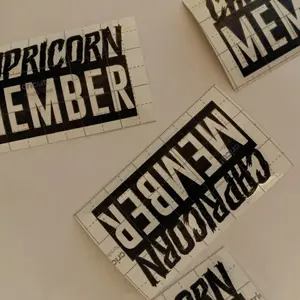 CAPRICOR MEMBER DECALS
