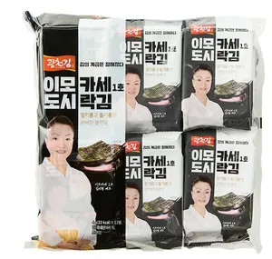 Chef Imokase’s Signature Roasted Seaweed Sheets (24-Pack) – Premium Sesame & Perilla Oil Blend