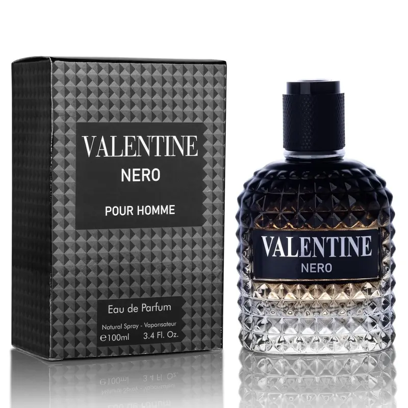 Urban Collection Men's Valentine Milano Eau de Parfum - 100ml Affordable Luxury Bottle Woody Aromatic Fragrance with Floral, Mineral, Spice & Sage Core Notes - Daily Use Masculine Fragrance, Ideal Gift Option, Daily Use Fragrance