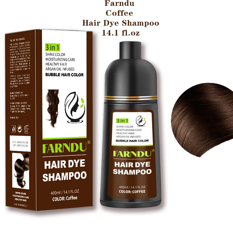 Coffee Hair Dye Shampoo- 14.1 fl.oz