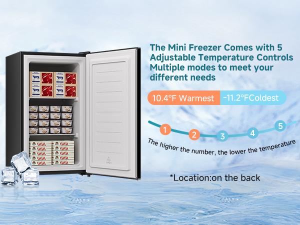 BANGSON 2.1Cu.Ft Small Upright Freezer, Single Door Mini Freezer, Small Freezer, Adjustable Thermostat, Energy-Efficient, Compact Refrigerator, Quiet Operation, Compact Freestanding Freezer, Gift Idea, Mother's Day Gift BANGSON 2.1Cu.Ft Small Upright Freezer, Single Door Mini Freezer, Small Freezer, Adjustable Thermostat, Energy-Efficient, Compact Refrigerator, Quiet Operation, Compact Freestanding Freezer, Gift Idea, Mother's Day Gift