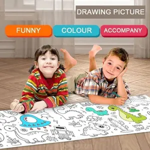 children's drawing paper，50/100cm Children's Drawing Roll graffiti paper Big painting paper, ，draw，graffiti drawing，children's drawing paper，Coloring Paper Roll for Kids，Drawing Paper
