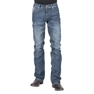 Stetson Mens V Deco Reverse Coin Pkt Jeans