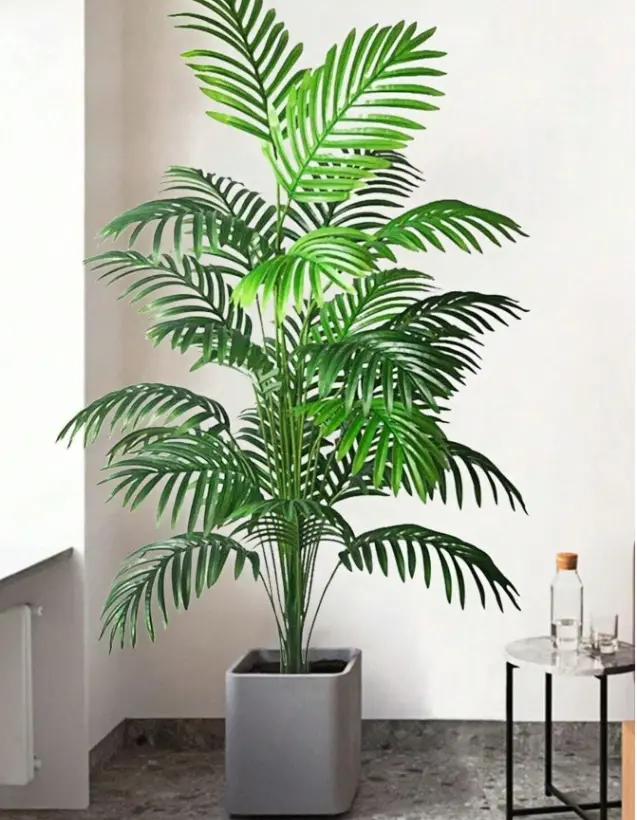 Large Artificial Areca Palm Tree – Realistic Tropical Faux Plant for Indoor & Outdoor Decor