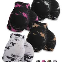 Four-piece set of Rose red tie-dyeing