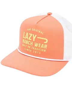Lazy J Ranch Wear Women's Untroubled Ball Cap - Coralwht4-Untrbld-Yel