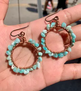 Handmade Crystal Earrings - Natural Gemstones Artisan Crafted (TikTok LIVE SALE)