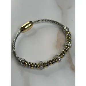 Madison 2.0 two tone bracelet