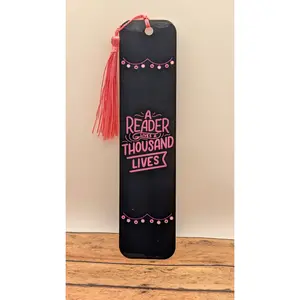 A Reader Lives a Thousand Lives Bookmark