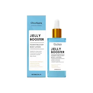 OceAura Daily Skin Care Jelly Booster, Niacinamide Brightening Anti Aging Moisturizing Face Serum, Improve Uneven Skin Tone, Soften Rough Skin, Long Lasting Nourishment, Mild Soothing for All Skin Types