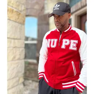 Kappa Red NUPE Varsity Fleece Jacket