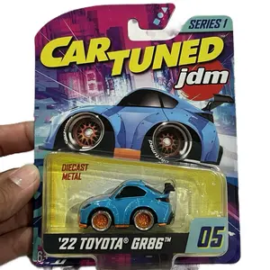 Car-tuned JDM series 1 2022 Toyota GR86 Diecast car