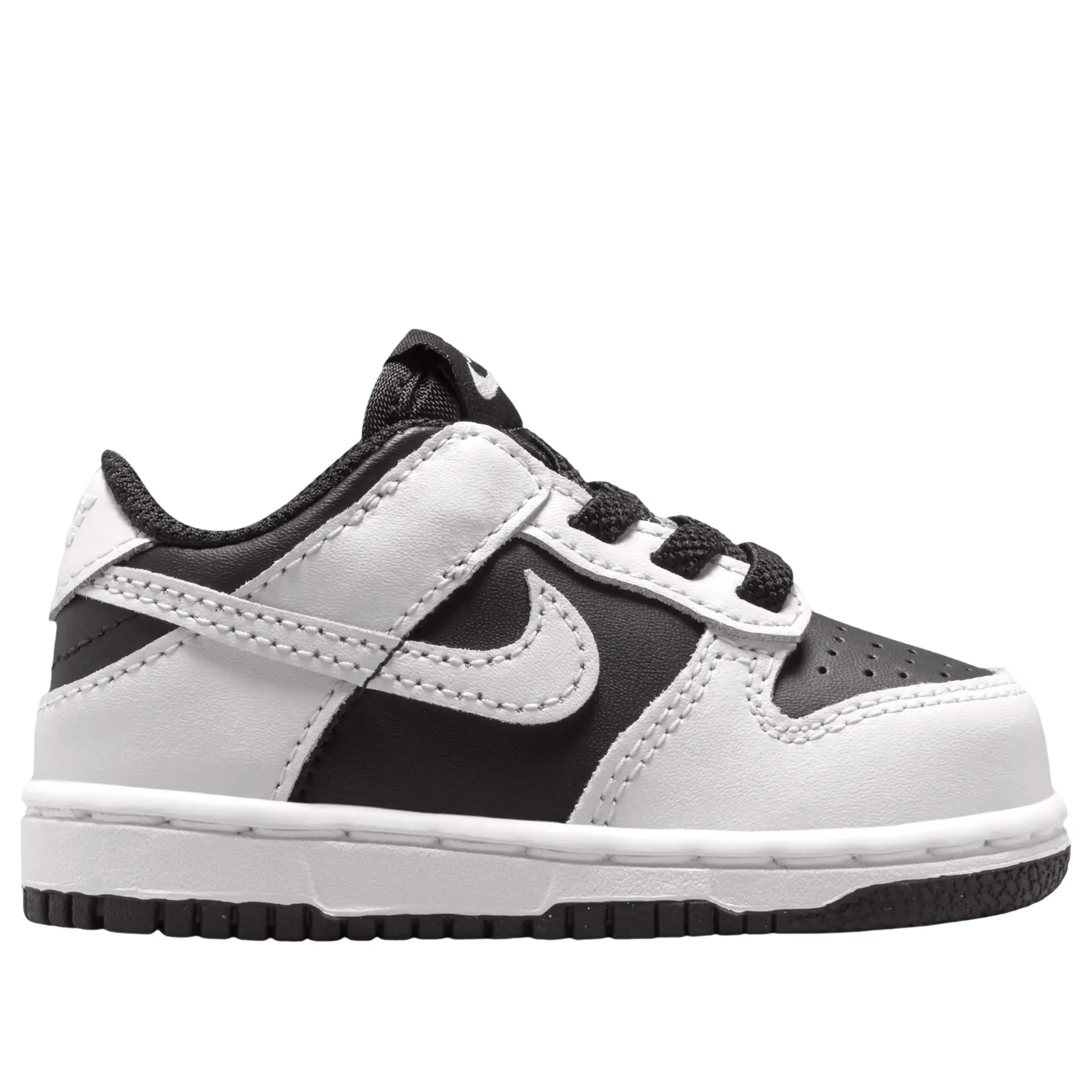 Nike Dunk Low Black Platinum Tint White FB9107-010 Toddler Fashion Shoes New