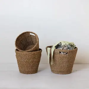 Hand Woven Seagrass Baskets