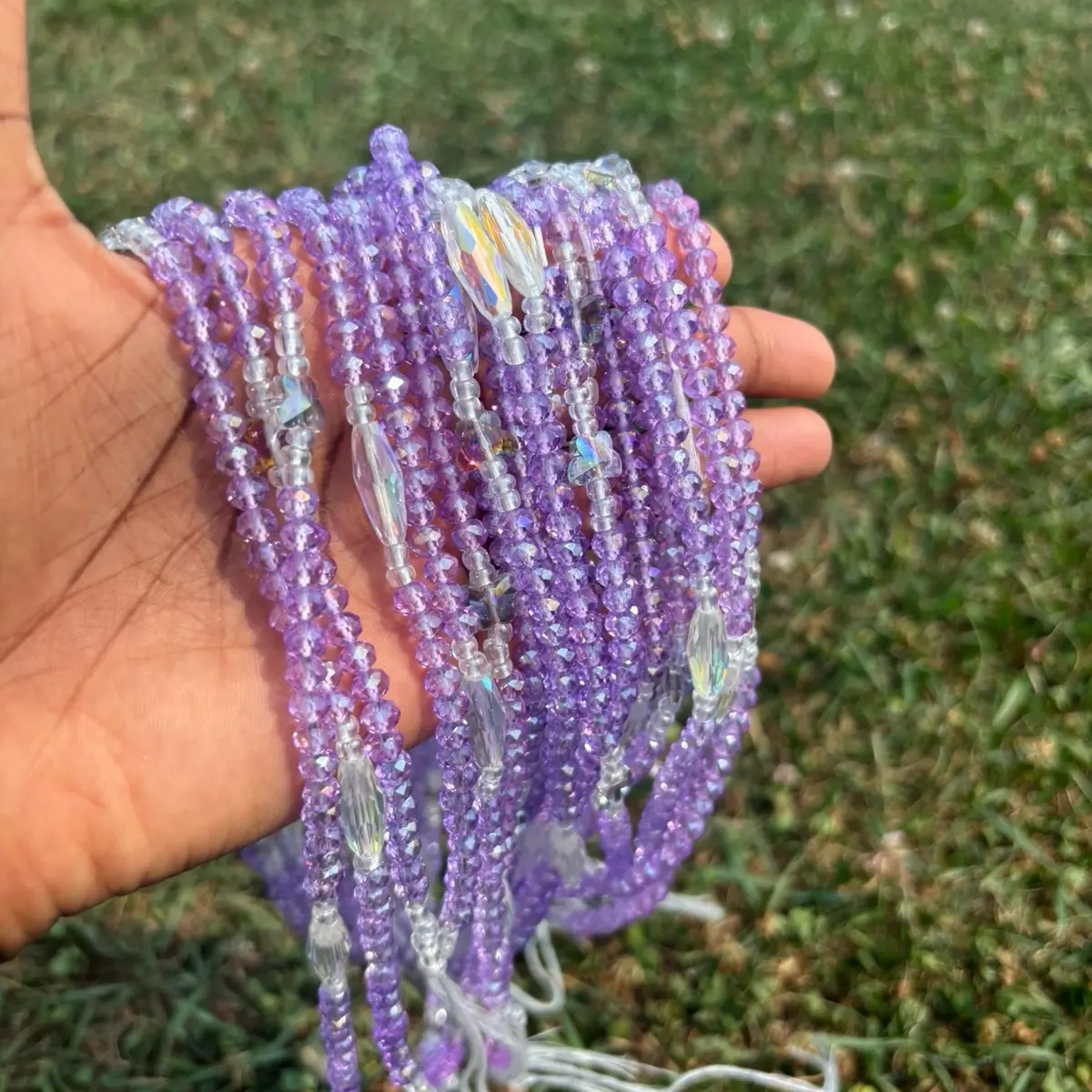 Lavender Luxe Waistbead for Women - Fashion Accessory weighttracker