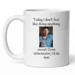 Dean Winchester Mug: Supernatural Fan Gift, Jensen Ackles
