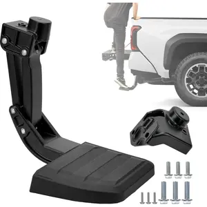 For Tacoma 2024 2025 2026 Bed Step Heavy Duty Aluminum Rear Bumper Step No Drill