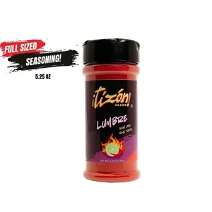 Tizon Lumbre Mexican Seasoning Powder, Fuego Flavor, Snack Seasoning for Popcorn, Chips, Nuts, Fruits