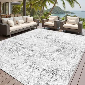 Minimalist Art Outdoor Carpet, Waterproof Non-slip Floor Mat, Reversible Camping Rug for RV, Porch, Deck, Balcony, Backyard