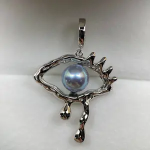 "Eye" Madama Seawater Pearl Universal Pendant 8 mm