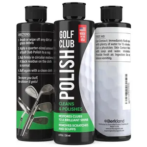 Berkland Golf Club Polish - Instant Golf Club Cleaner and Golf Club Scratch Remover Berkland Golf Club Polish - Instant Golf Club Cleaner and Golf Club Scratch Remover