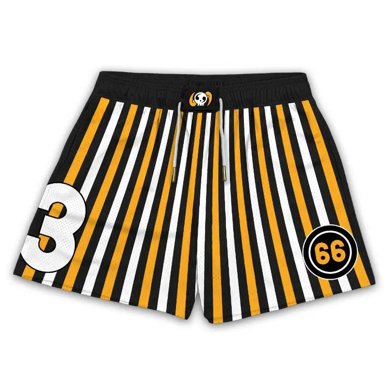 Vol.2 Sanji Shorts Men's Basketball Shorts Workout Sport Knee Pants with Pockets Athletic Sweat Walking Summer Shorts