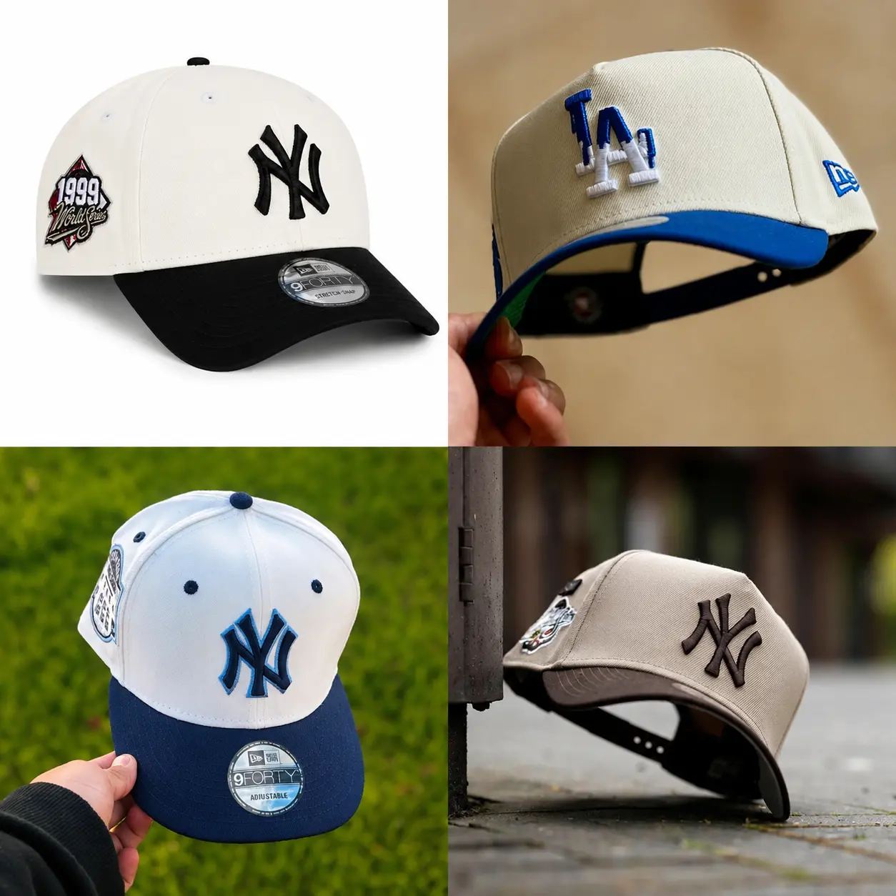 Men's 9FORTY New York Yankees Basic Adjustable Snapback - MLB Sports Collectible Baseball Hat