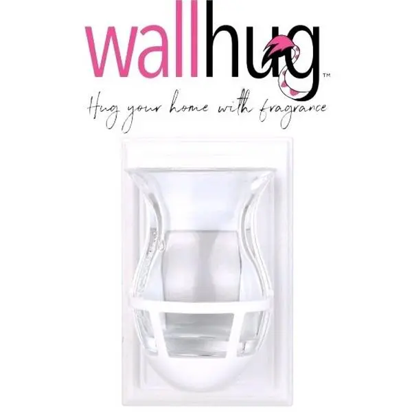 Pink Zebra Wallhug Plug-in Refillable Home Fragrance Diffuser Nightlight for Essential oils Aromatherapy Air Freshener