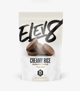 Elev8 Creamy Rice 25 Servings, Cream of Rice Meal - All Natural Ingredients | Easy Digesting Clean Carb Source | Pre-Workout Fuel & Recovery Meal | Gluten-Free Cream of Rice