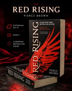 Red Rising by Pierce Brown Paperback/Hardcover – Red Rising Book 1, Dystopian Sci-Fi Novel, Space Adventure Fiction