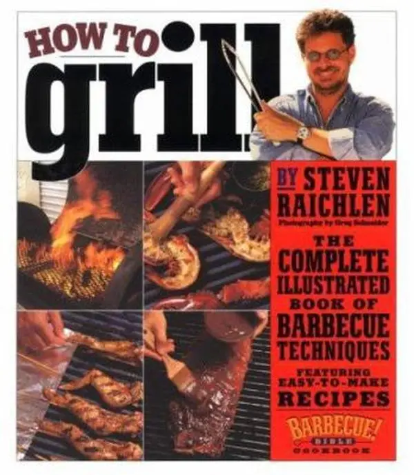 USED Book - How to Grill by Steven Raichlen (Hardcover) - english