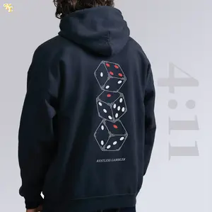 Effectively Immortal Restless Gambler JuJutsu Kaisen Hoodie Graphic Casual Menswear Fashion Streetwear