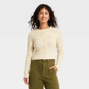Women's Rib Cardigan - Universal Thread