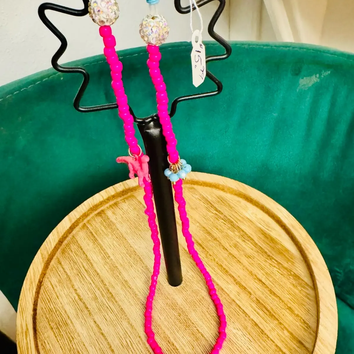 Pink Dino Glasses Lanyard for Little Kids - Kids Fashion Accessories