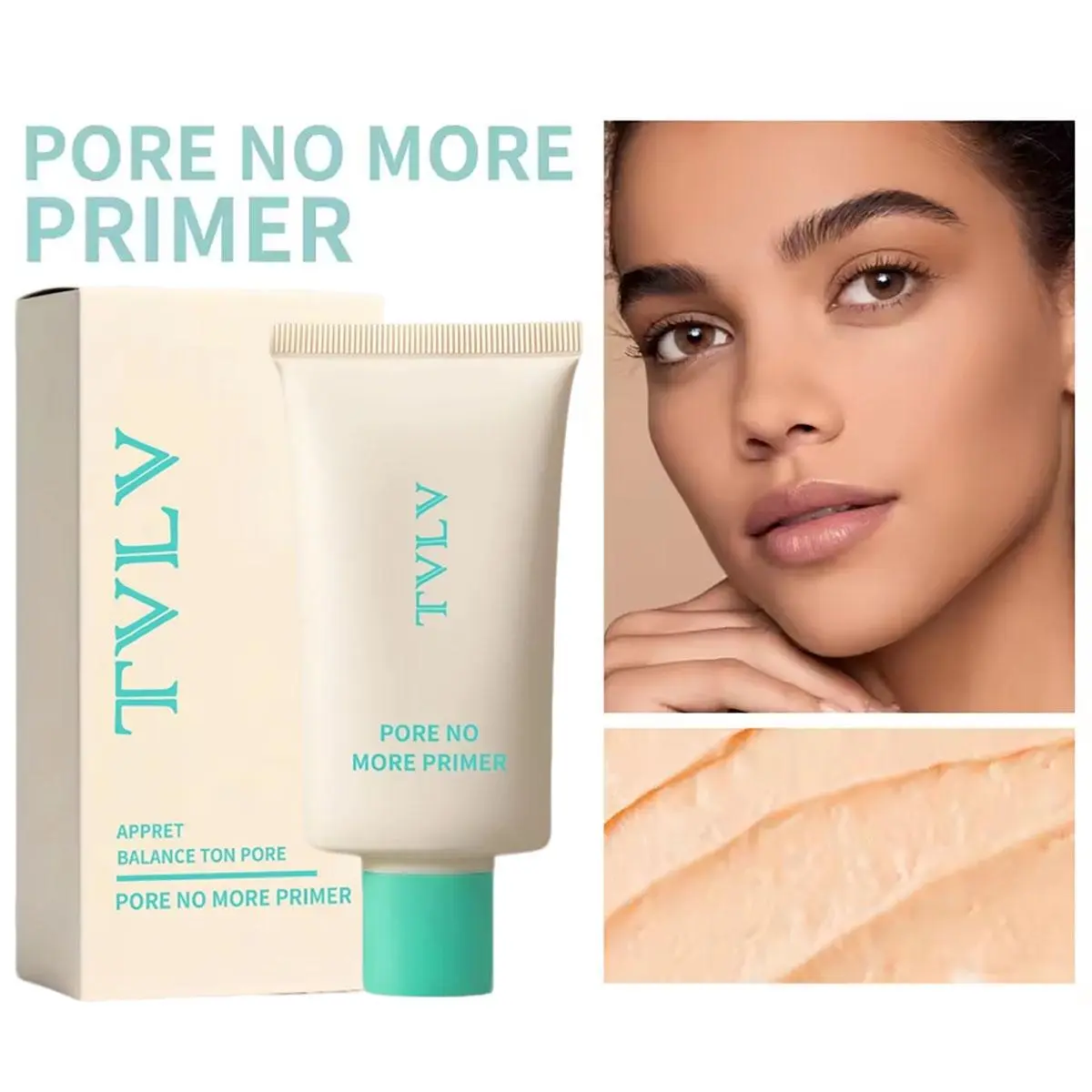 Pore No More Primer Moisturizing Long-Lasting Oil Control Matte Finish Primer Water & Sweat Resistant Base Makeup