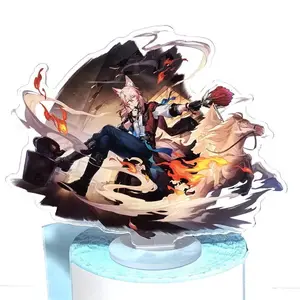 Anime Figure Game Honkai Star Rail Cosplay Cartoon Acrylic Stand Yunli Cerydra Swan Aventurine Silver Wolf JiaoFans Gift