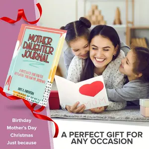 Mother Daughter Journal Pass Back And Forth Between You and Me Journal For Moms And Daughters (A Unique Gift For Mom On Mothers Day), No Stress Shared Memories
