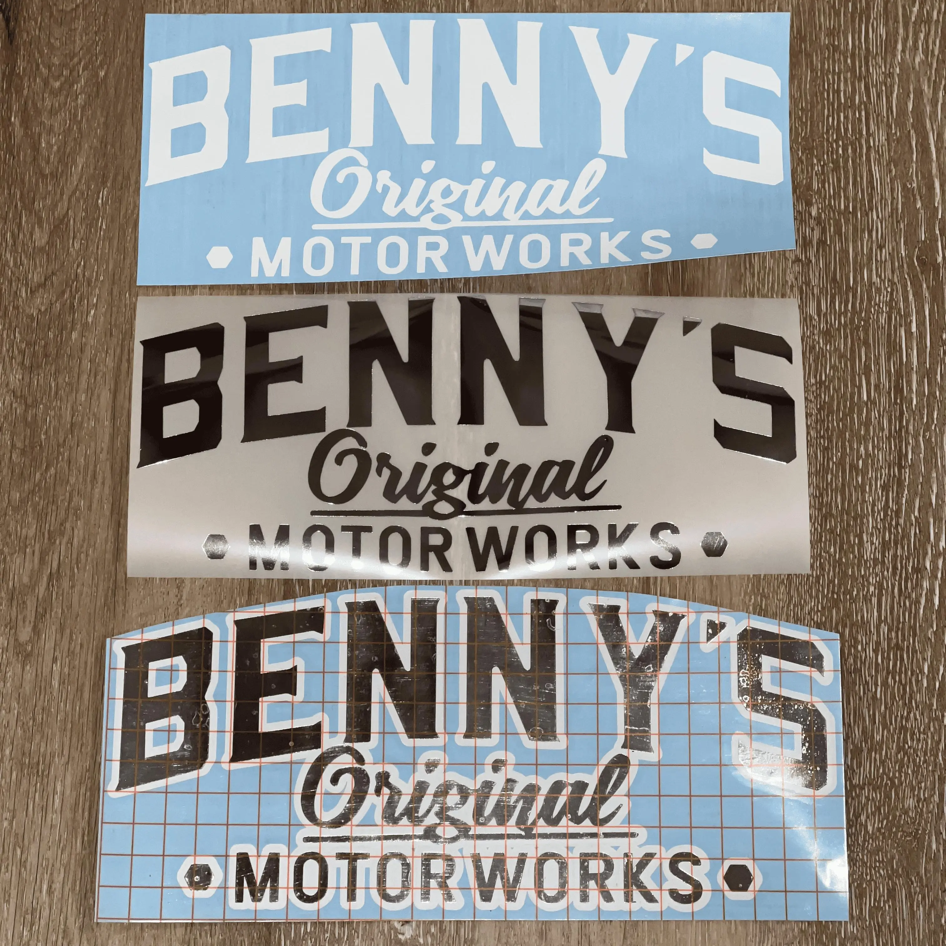 Benny's Original Motorworks - Vehicle Vinyl Sticker Decal - High Benny's Original Motorworks - Vehicle Vinyl Sticker Decal - High