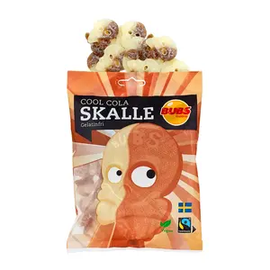 Bubs Godis Cool Cola - Skalle - Skallar - Original - Swedish - Sour - Cool Cola Skull - Gelatine Free