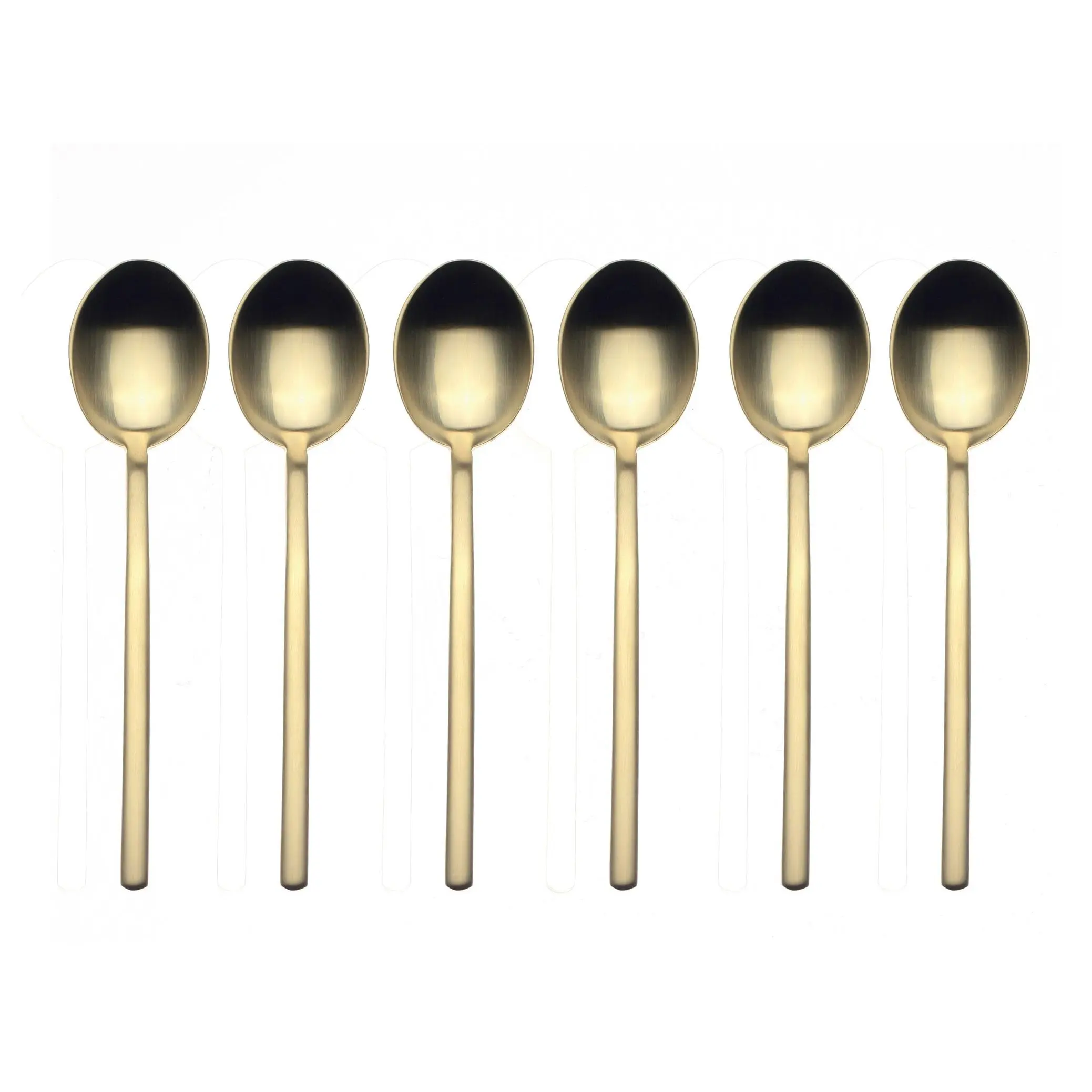 Mepra Due Ice Gold Coffee Spoon Set