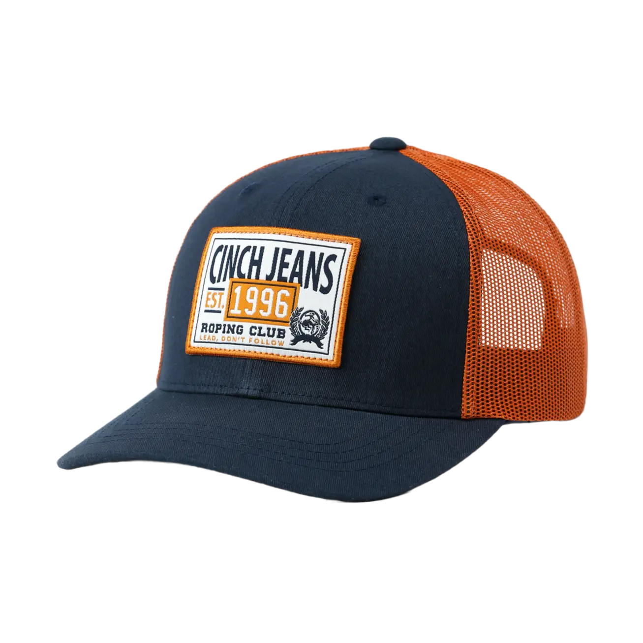 Cinch® Men's Navy Roping Club Trucker Hat MCC0110009