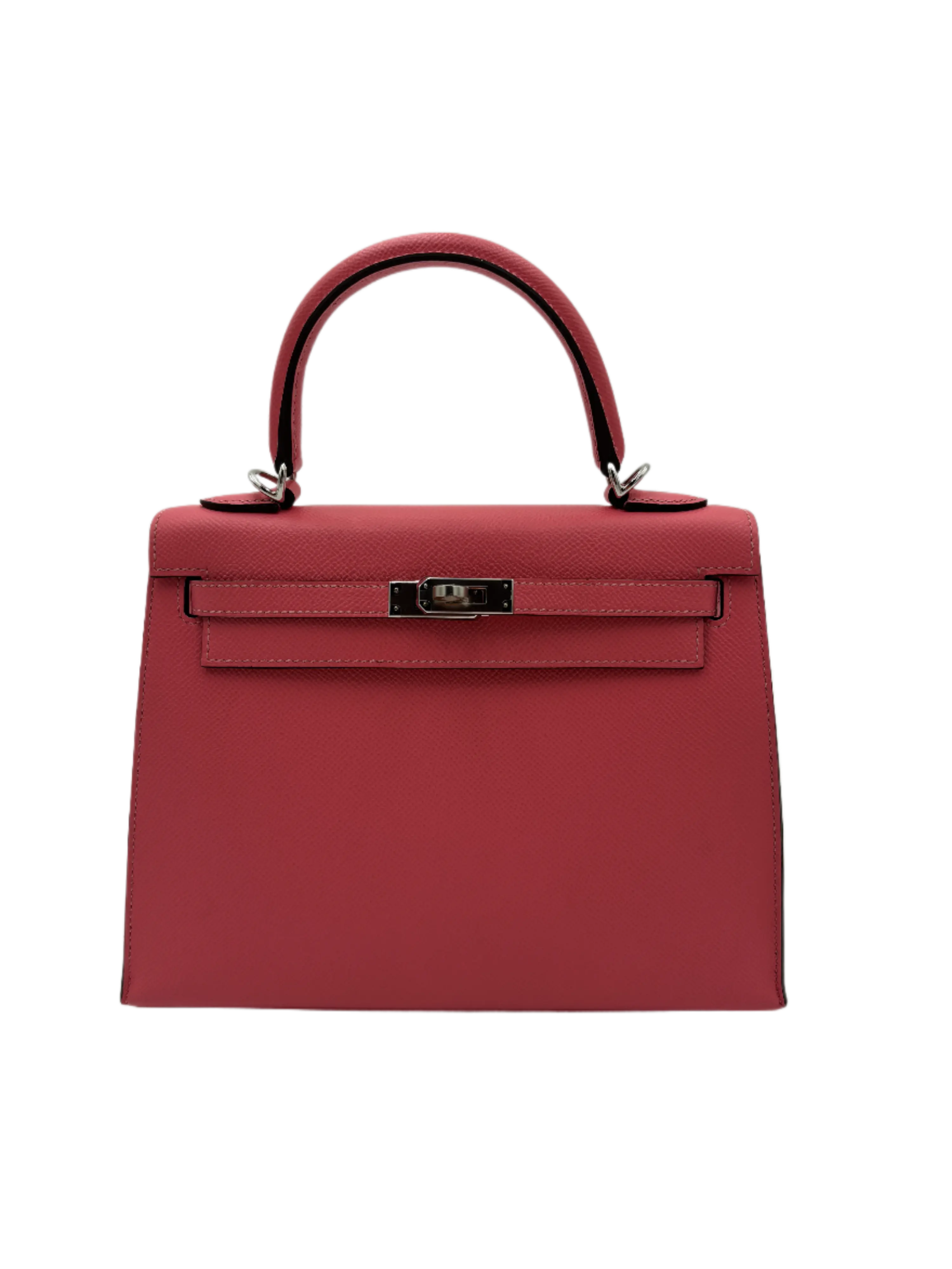 Pre-owned HERMÈS Epsom Travel Bags Hermes Kelly 25 Rose Azalee 2600040239897
