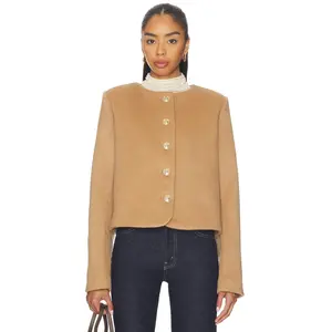 Lovers and Friends Reign Wool Jacket in Camel