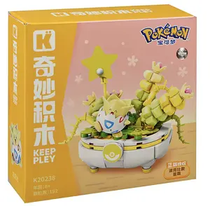 Keeppley K20238 Togepi Potted Plant Building Blocks Toy Set Pokemon