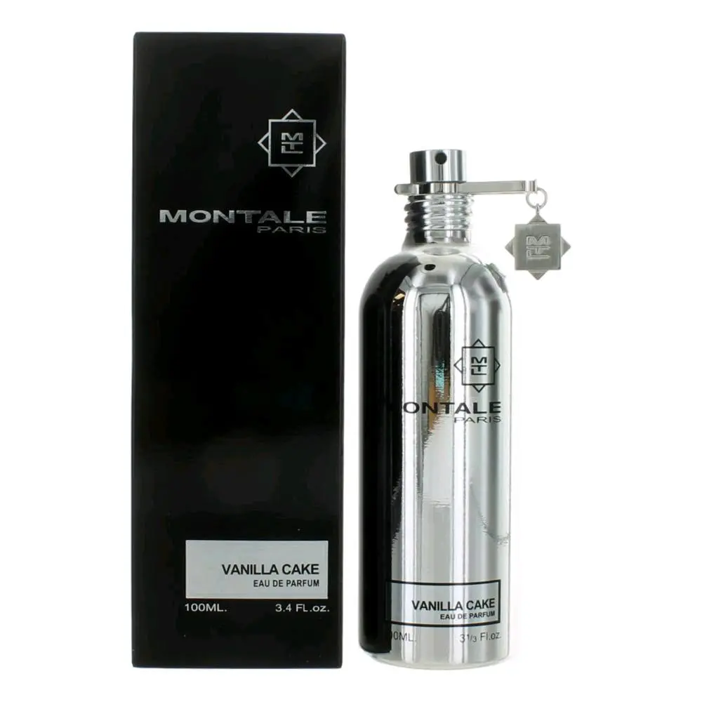 Montale Vanilla Cake Unisex EDP Spray - 3.4 oz, Sleek Design, Women's Fragrance Beauty & Personal Care Product, Single Item