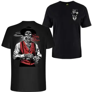 Doc Holliday Say When Old West Death Dealers Collection Tombstone Ghost Town Zombie T-Shirt, Cowboy Shirt, Full Color, Full Size