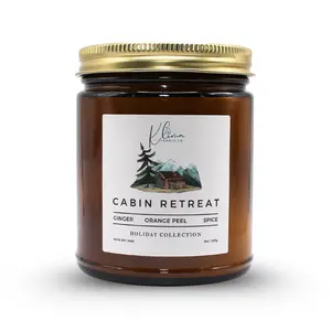 Cabin Retreat Candle – Pine, Cypress & Clove