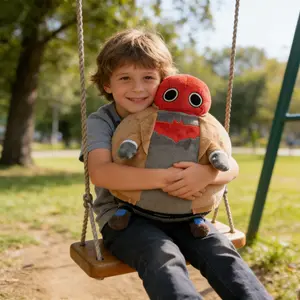 Red Hood Cartoon Character PlushAdult Stress Relief Squishy -  Jason Todd Plush Fan Gift, Kawaii Squeezable Anxiety Fidget Toy